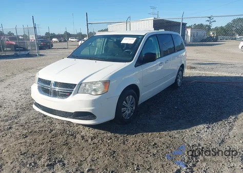 2013 Dodge Grand Caravan Se z USA, uszkodzony, nr VIN 2C4RDGBG2DR505225